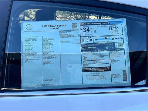 New 2025 Nissan Sentra SV image 19
