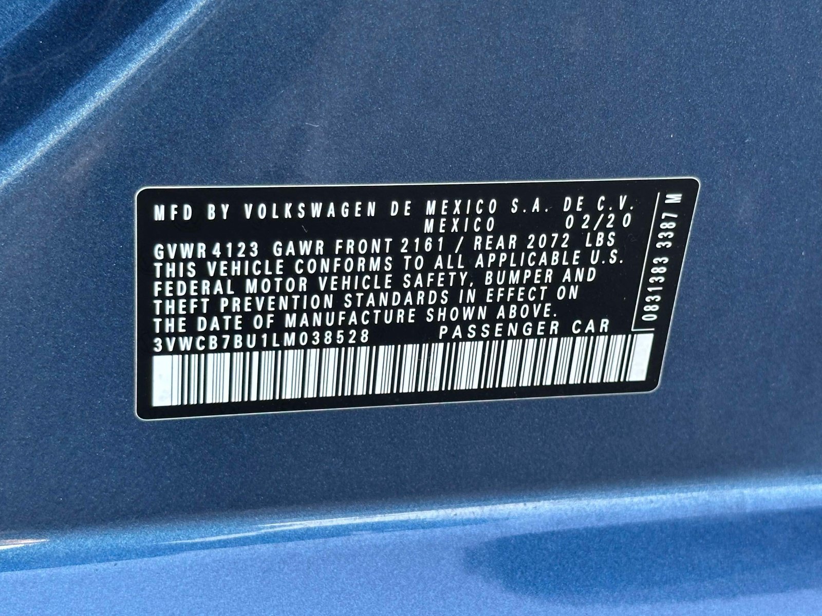 Certified 2020 Volkswagen Jetta SE FWD image 25