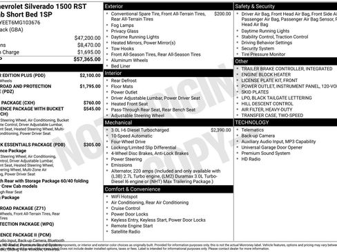 Used 2021 Chevrolet Silverado 1500 RST w/ All Star Edition Plus AWD/4WD image 4