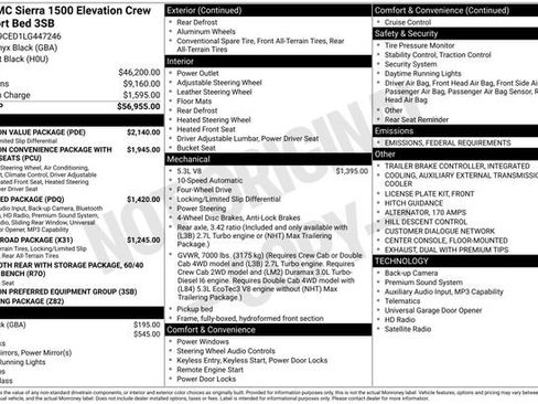 Used 2020 GMC Sierra 1500 Elevation w/ Elevation Value Package image 7