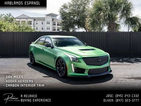 Used 2019 Cadillac CTS V w/ Luxury Package RWD image 1