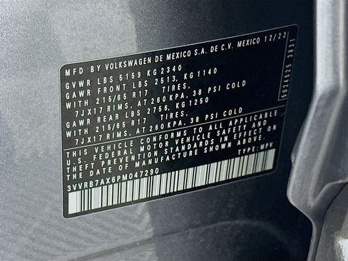 Used 2023 Volkswagen Tiguan S w/ Driver Assistance Package image 12