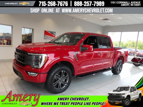 Used 2021 Ford F150 Lariat w/ Equipment Group 502A High AWD/4WD image 1