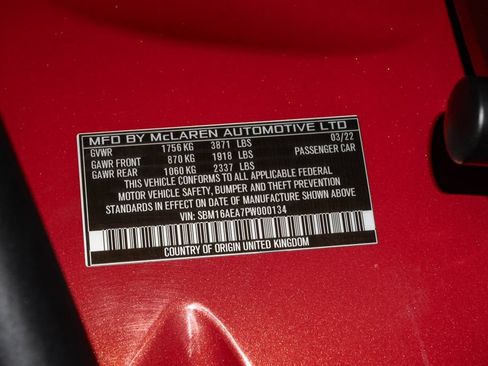 Used 2023 McLaren Artura RWD image 32