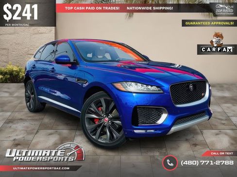 Used 2017 Jaguar F-PACE First Edition AWD/4WD image 1