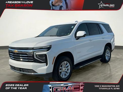 Used 2025 Chevrolet Tahoe LT AWD/4WD image 1