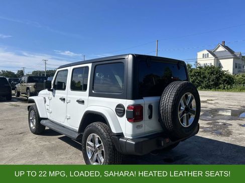Used 2021 Jeep Wrangler Unlimited Sahara w/ Dual Top Group AWD/4WD image 3