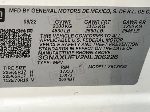 Used 2022 Chevrolet Equinox LT AWD/4WD image 34