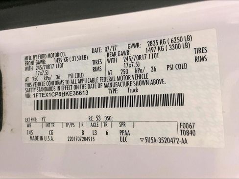 Used 2017 Ford F150 XL w/ Equipment Group 101A Mid image 30