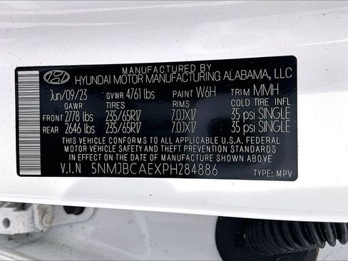 Used 2023 Hyundai Tucson SEL AWD/4WD image 18