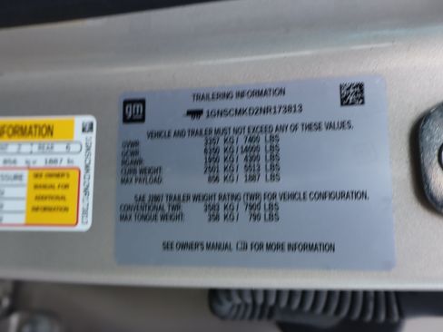 Used 2022 Chevrolet Tahoe LS RWD image 12