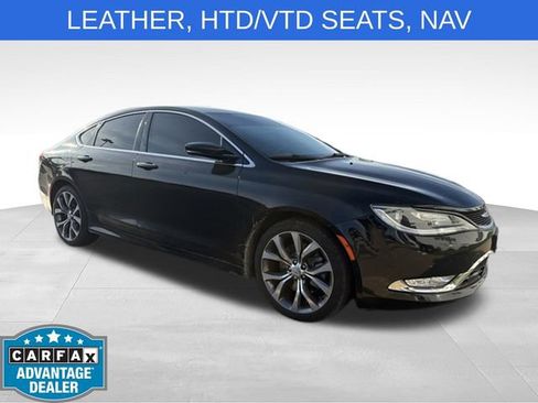 Used 2015 Chrysler 200 C w/ Navigation & Sound Group I FWD image 1