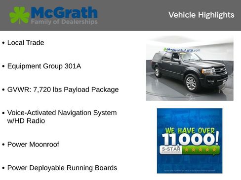 Used 2015 Ford Expedition EL Limited w/ Equipment Group 301A image 5