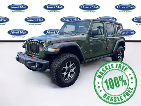 Used 2022 Jeep Wrangler Unlimited Rubicon w/ Steel Bumper Group image 3