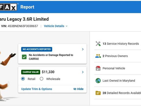 Used 2015 Subaru Legacy 3.6R Limited AWD/4WD image 26