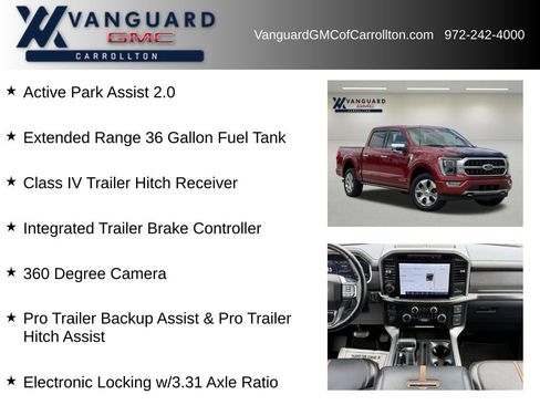 Used 2023 Ford F150 Platinum w/ Equipment Group 701A High AWD/4WD image 18