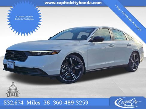 Certified 2025 Honda Accord Sport image 1