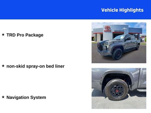 Used 2025 Toyota Tundra TRD Pro AWD/4WD image 4