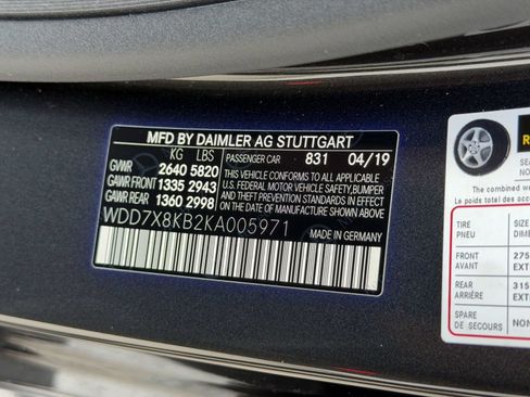 Used 2019 Mercedes-Benz AMG GT 63 S image 28