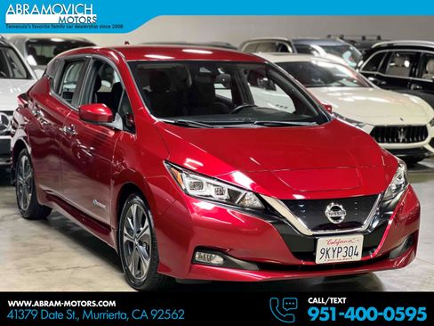 Used 2018 Nissan Leaf SV w/ SV Technology Package FWD image 1