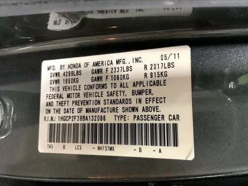 Used 2011 Honda Accord LX image 36