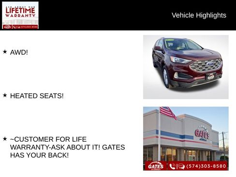 Used 2022 Ford Edge SEL AWD/4WD image 7