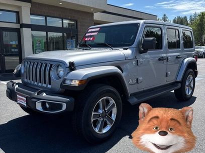 Used 2021 Jeep Wrangler Unlimited Sahara w/ Uconnect 4C Nav & Sound Group