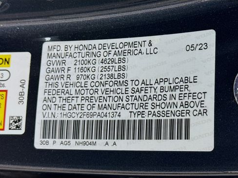 Used 2023 Honda Accord EX-L image 29