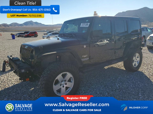 Used 2012 Jeep Wrangler Unlimited Sahara w/ Connectivity Group AWD/4WD image 1