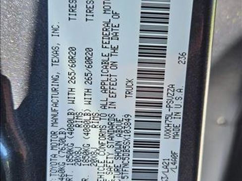 New 2025 Toyota Tundra Platinum image 16