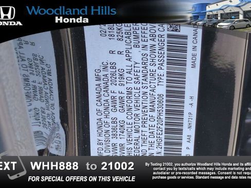 Certified 2023 Honda Civic LX image 26