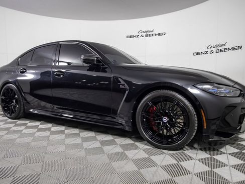 Used 2022 BMW M3 Competition w/ M Carbon Exterior Package AWD/4WD image 3