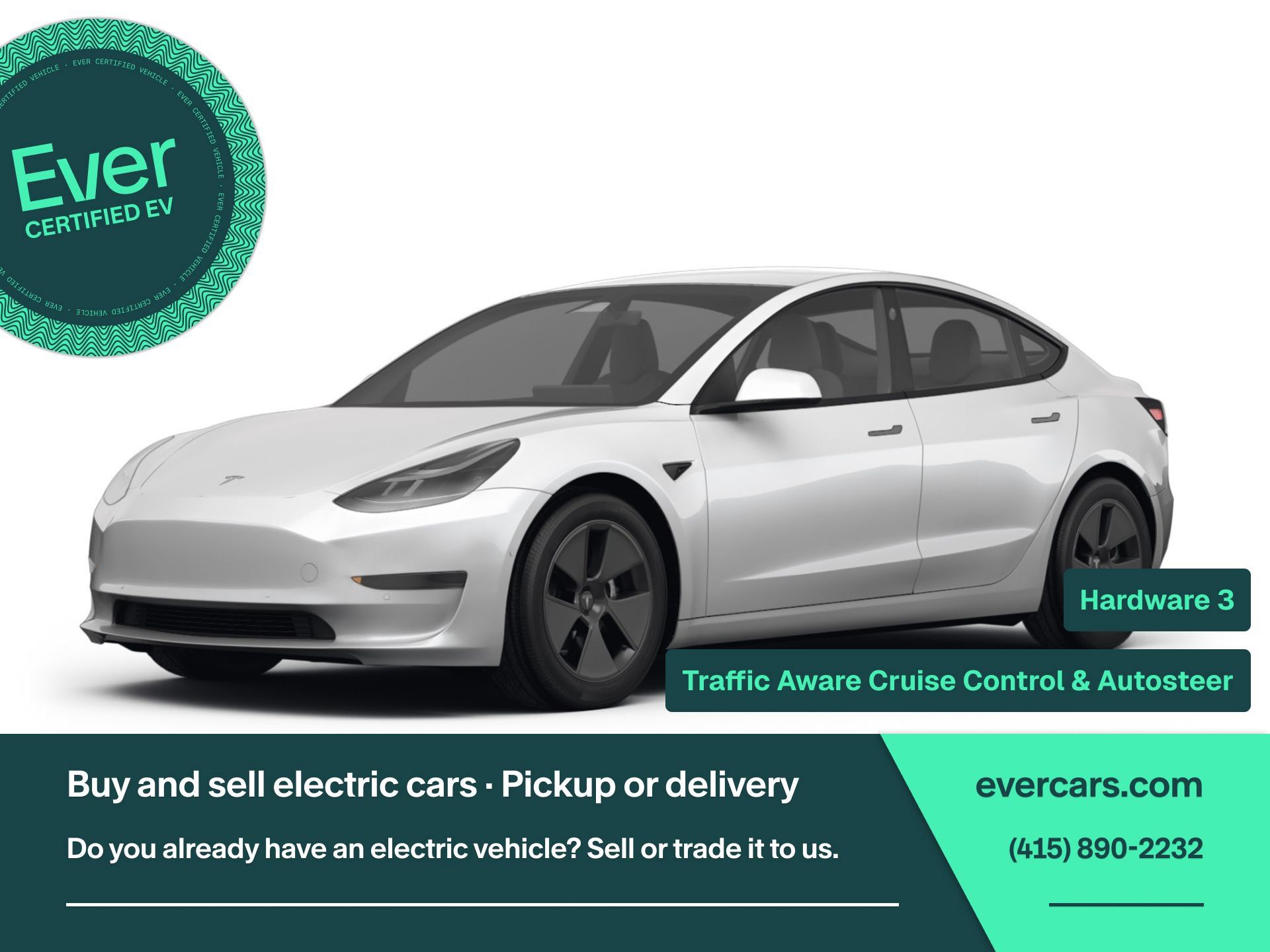 Used 2023 Tesla Model 3 Standard Range RWD image 1
