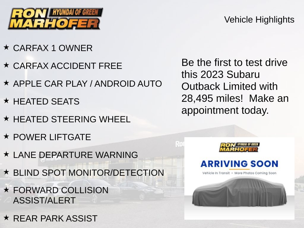 Used 2023 Subaru Outback Limited AWD/4WD image 2
