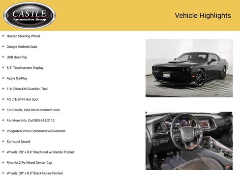 Used 2022 Dodge Challenger R/T w/ Plus Package RWD image 20