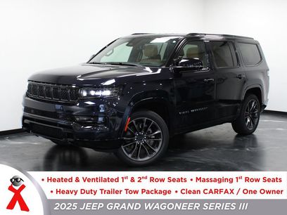 Used 2025 Jeep Grand Wagoneer Series III w/ Rear Seat Video Group 1