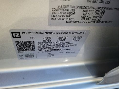 Certified 2022 Chevrolet Silverado 1500 LT w/ Convenience Package II image 31