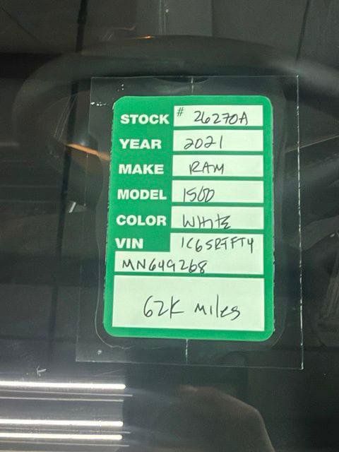Certified 2021 RAM 1500 Big Horn AWD/4WD image 28