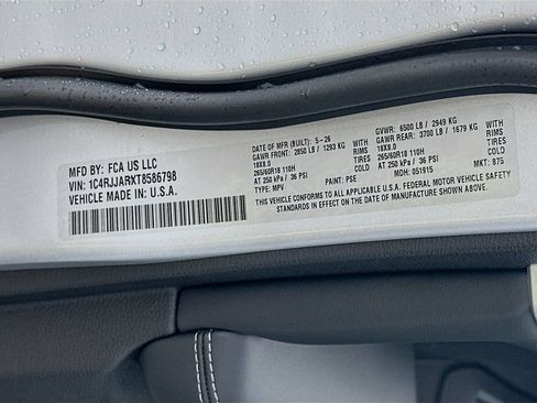 New 2026 Jeep Grand Cherokee L 2WD image 18