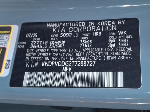 New 2026 Kia Sportage EX w/ EX Panoramic Sunroof Package image 13