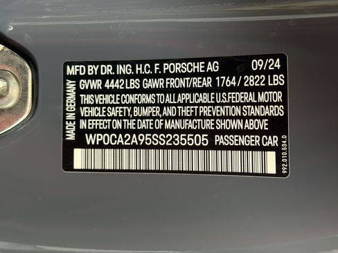 Certified 2025 Porsche 911 Carrera RWD image 27