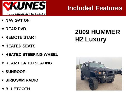Used 2009 HUMMER H2 Luxury AWD/4WD image 2