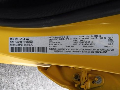 Certified 2023 RAM 1500 Rebel w/ Rebel Level 2 Equipment Group image 54