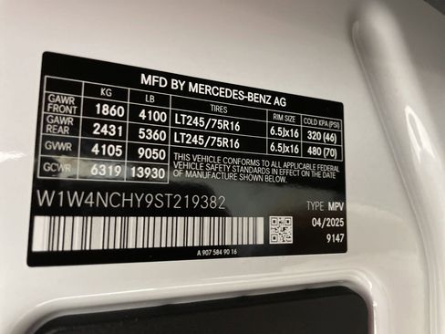 New 2025 Mercedes-Benz Sprinter 2500 image 15