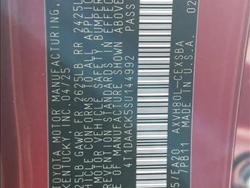 Certified 2025 Toyota Camry SE image 27