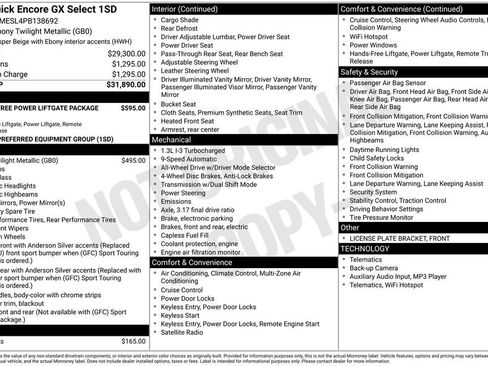 Used 2023 Buick Encore GX Select image 38