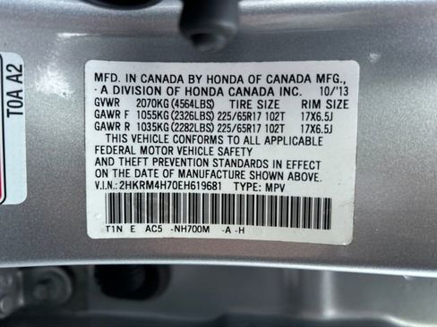 Used 2014 Honda CR-V EX-L image 17