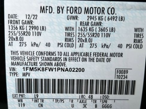 Used 2023 Ford Explorer Limited w/ Hybrid Equipment Group 310A image 37