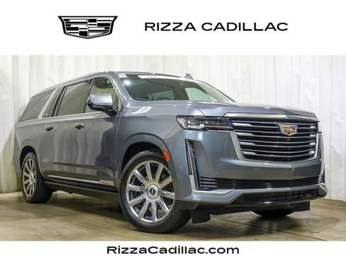 Used 2021 Cadillac Escalade ESV Premium Luxury Platinum w/ Heavy-Duty Trailer Package AWD/4WD image 1
