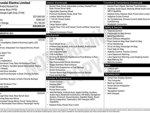 Used 2024 Hyundai Elantra Limited image 3